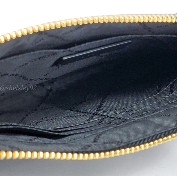 Michael Kors Jet Set XL Zip Clutch Wristlet Black - Picture 3 of 6